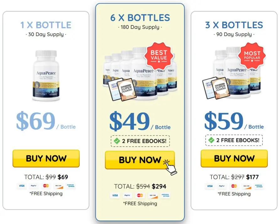 AquaPeace Discount Price